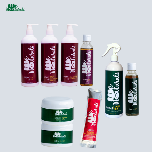 High Porosity Natural Hair (Thin Hair)