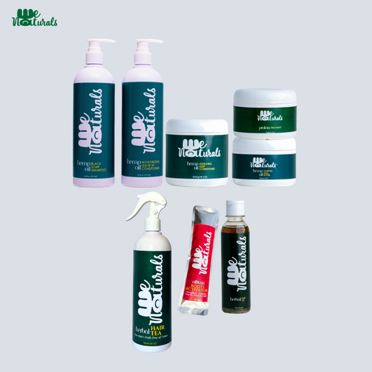 MEDIUM POROSITY NATURAL HAIR (COMBINATION HAIR)